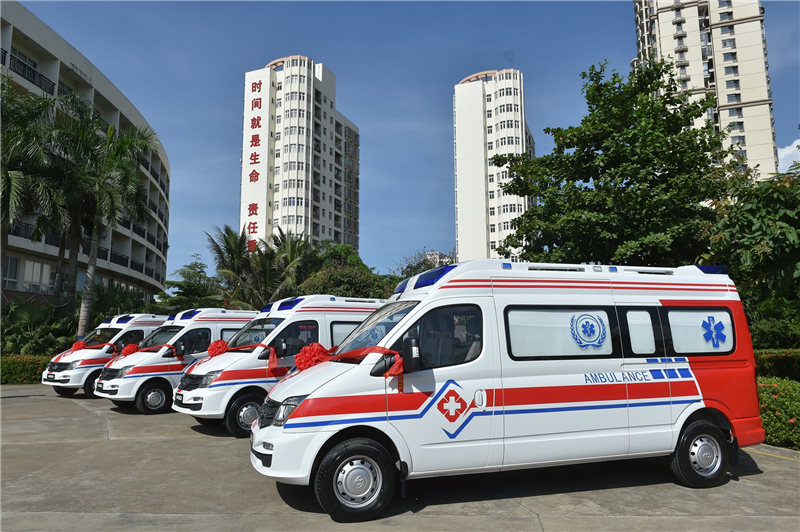 抖圈(中国)为du而生集团、上海烟草集团爱心救护车捐赠活动在海南、青海两地同时进行